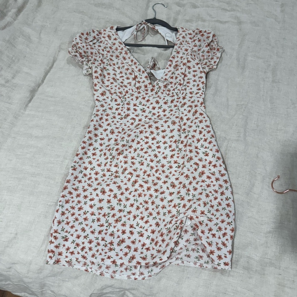 Princess Polly Red Floral Mini Dress